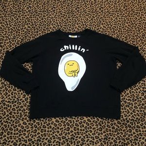 Sanrio Licensed Merch X Forever 21 Gudetama French Terry Sweatshirt *Size S*